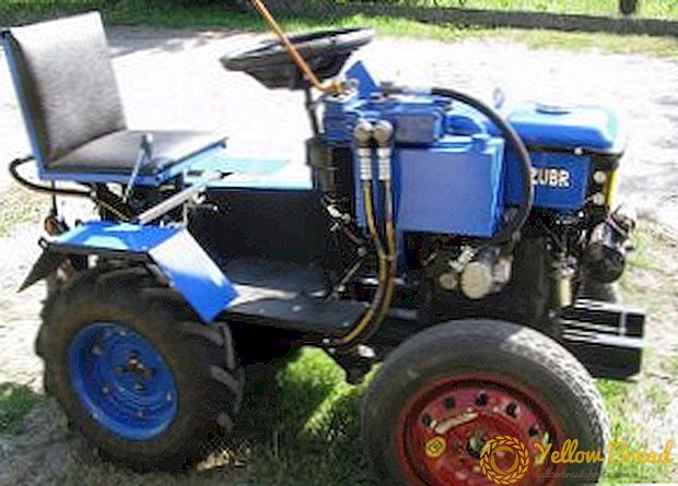 Hjemmelavet mini traktor fra motoblock: trin for trin instruktioner