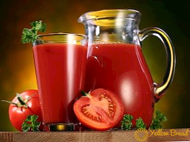 Stapsgewijs recept voor tomatensap voor de winter (met foto)