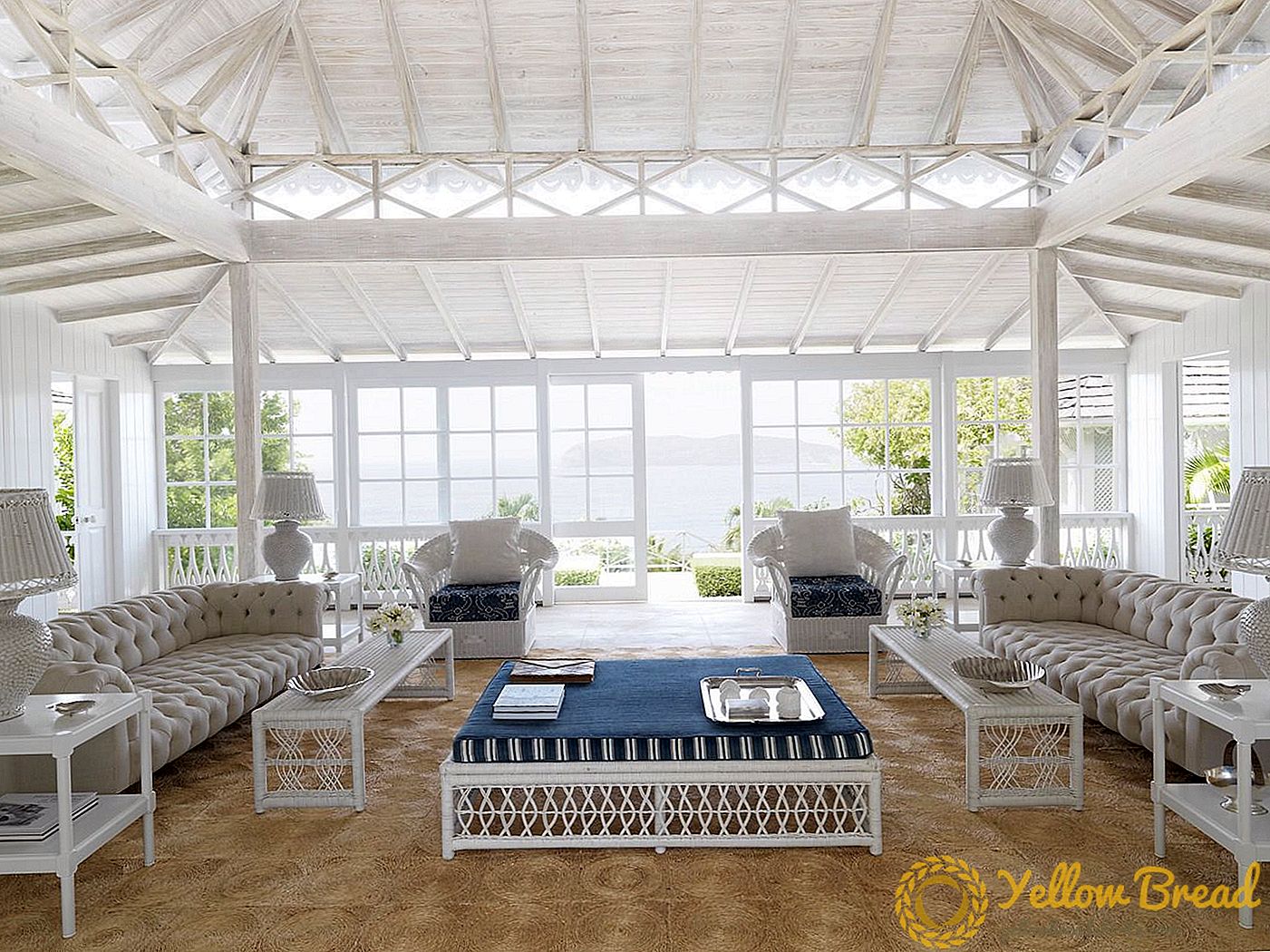 Par Karību jūras salas Mustique, unikāla Villa atgūst savu lustra