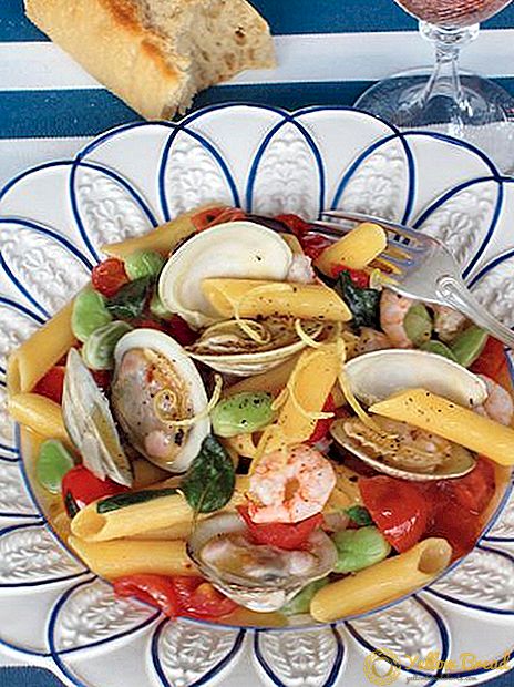 Goed voorbereid: Carolyne Roehm's pasta met zeevruchten