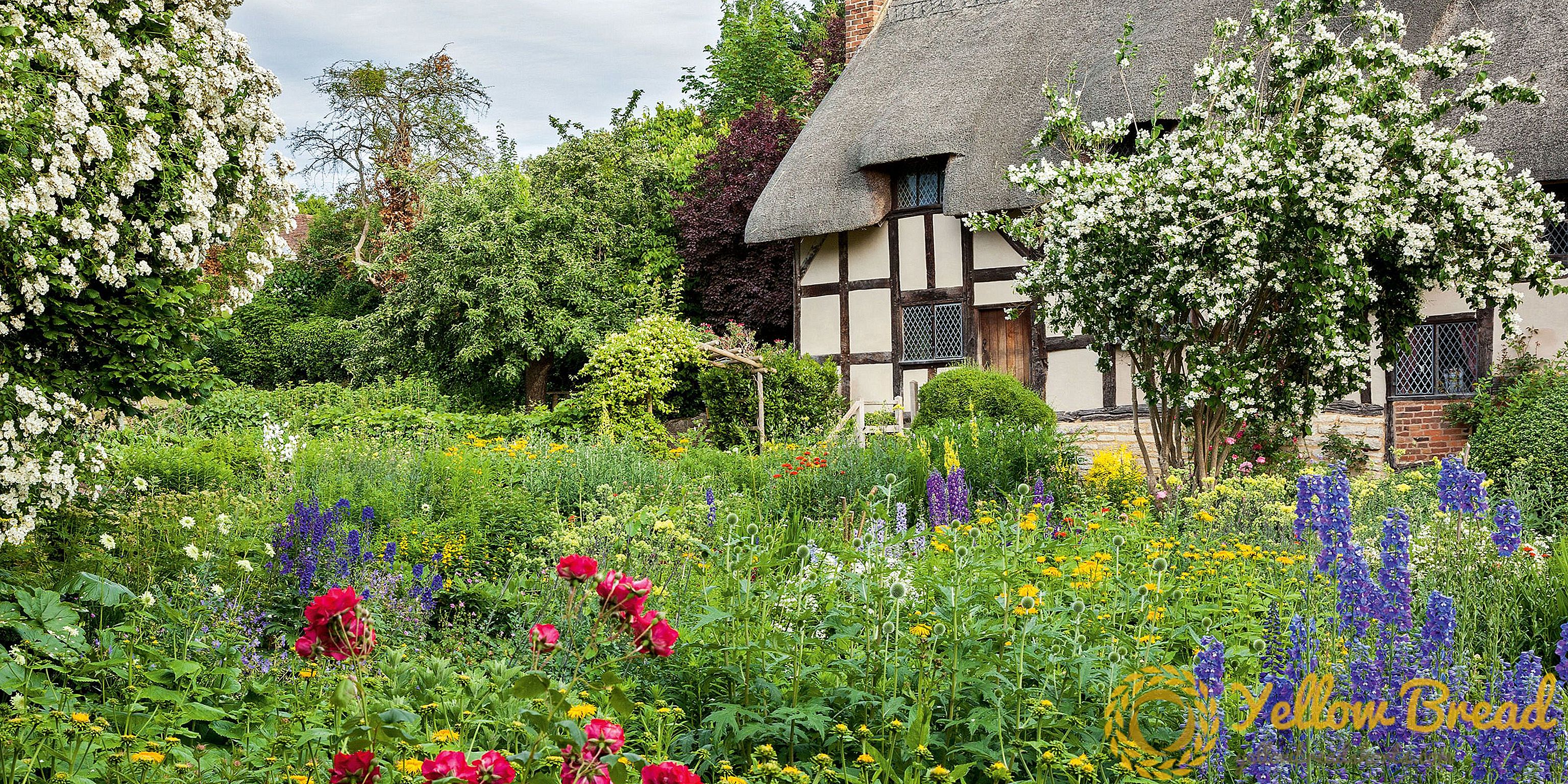 4 piękne pomysły na projekt ogrodu od Williama Szekspira
