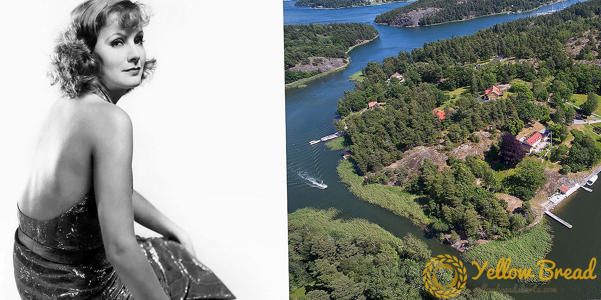 Greta Garbo's salajane saare retriin Rootsis on müügiks