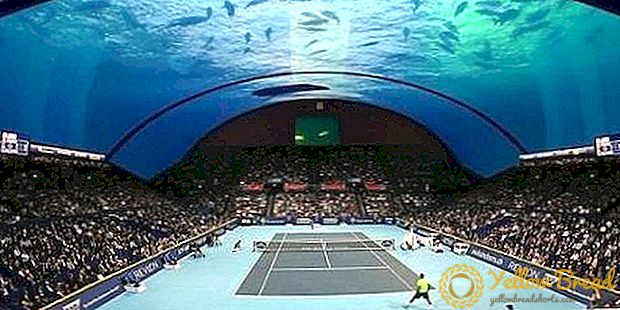 Podvodni teniski teren može biti dolazak u Dubai ... Naravno.