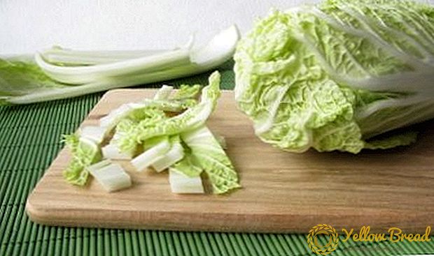 Tính năng nấu ăn bắp cải Bắc Kinh: làm thế nào để cắt đúng cách cho món salad và các món ăn khác?