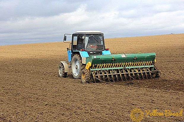 Ukrainske bønder begynte vårfeltarbeid