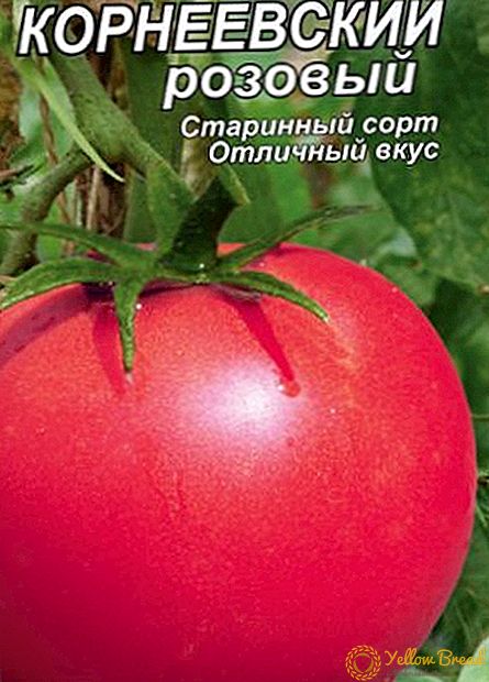 Tomatenras Korneevsky pink: beschrijving en karakteristieken